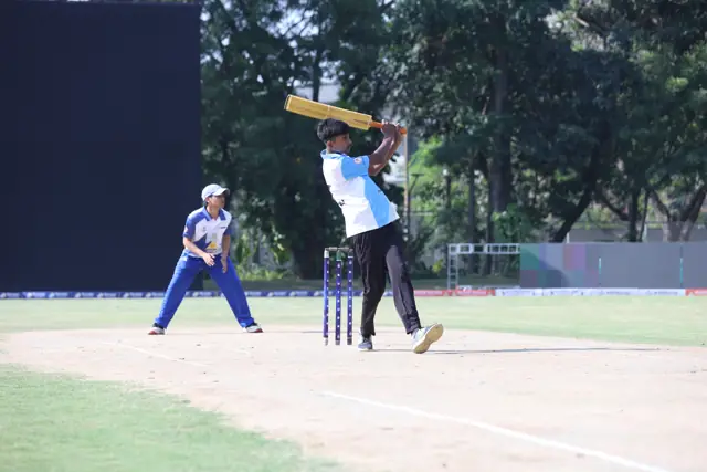Batting under the morning sun