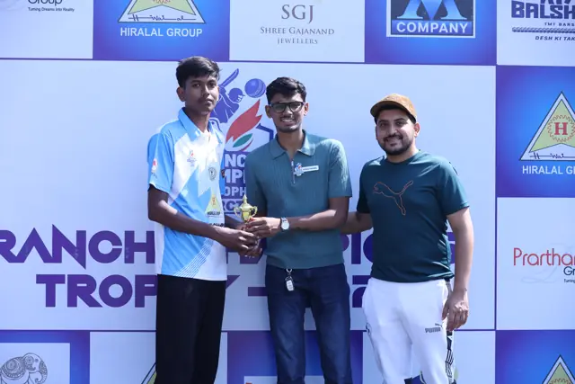 Player of the Match presentation